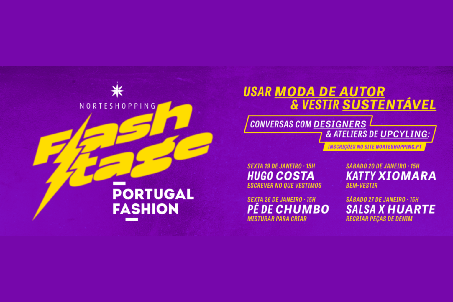 PORTUGAL FASHION DINAMIZA FLASH STAGE NO NORTESHOPPING - Portugal Fashion