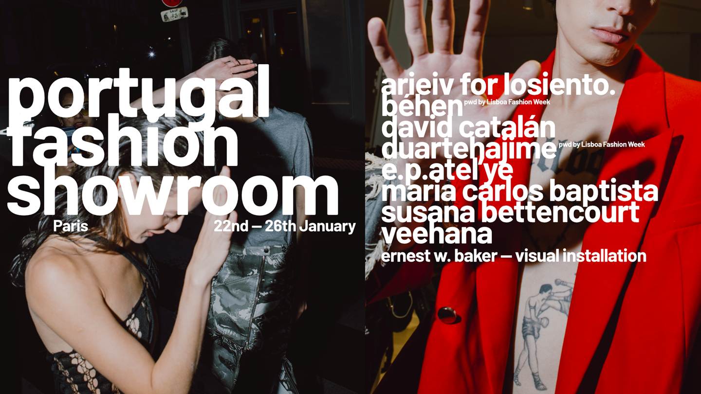 PORTUGAL FASHION CHEGA A PARIS COM SHOWROOM  E ESTREIA DE ERNEST W. BAKER EM DESFILE